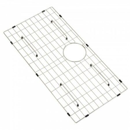 Sink Protector Grid 699x343 mm Stainless Steel Sink Grates Rear Drain Sink Grates with R5 Corner Radius Large Sink Bottom Grids Universal Bowl Rack