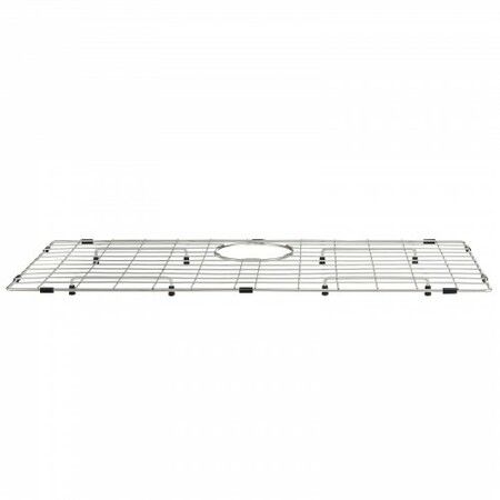 Sink Protector Grid 699x343 mm Stainless Steel Sink Grates Rear Drain Sink Grates with R5 Corner Radius Large Sink Bottom Grids Universal Bowl Rack