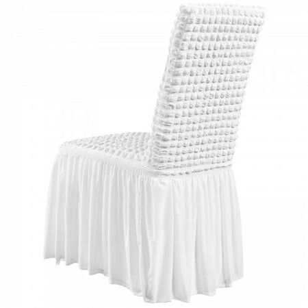 Stretch Spandex Folding Chair Covers Universal Fitted Chair Cover with Skirt Removable Washable Protective Slipcovers for Wedding Holiday Banquet Party