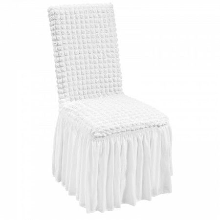 Stretch Spandex Folding Chair Covers Universal Fitted Chair Cover with Skirt Removable Washable Protective Slipcovers for Wedding Holiday Banquet Party