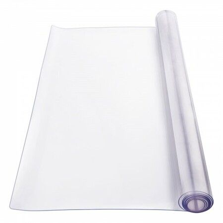 PVC Table Protector 42x72 Inch Clear Plastic Desk Protector 2.0mm Thick