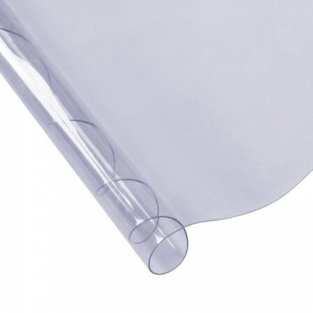 Clear Table Cover Protector 42 inch/1068 mm Round Table Cover 1.5 mm Thick PVC Plastic Tablecloth Waterproof Desktop Protector for Writing Desk