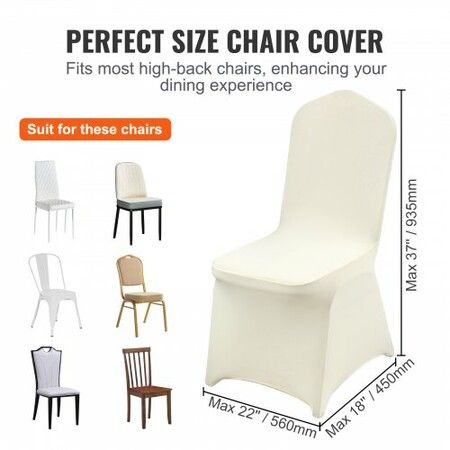 Stretch Spandex Folding Chair Covers Universal Fitted Chair Cover Removable Washable Protective Slipcovers for Wedding Holiday Banquet Party Celebration