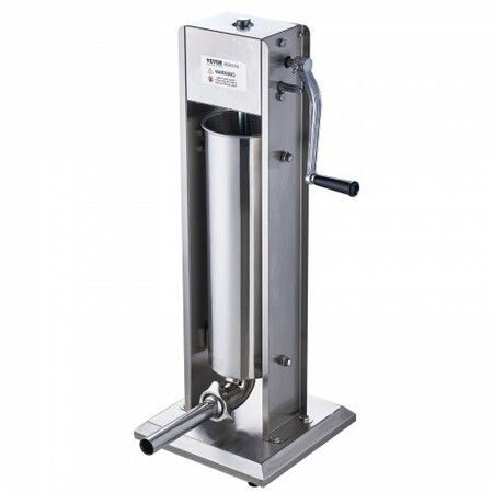 Manual Sausage Stuffer 7 L Vertical Sausage Machine 304 Stainless Steel