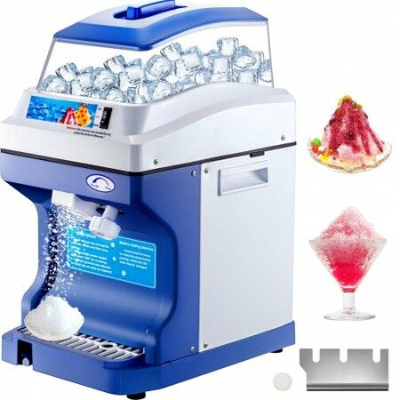 Commercial Ice Shaver Ice Shaving Machine Crusher Snow Cone Maker 200KG/H