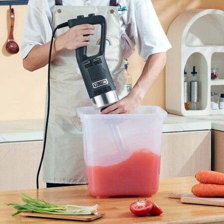 Commercial Immersion Blender Heavy Duty Hand Mixer 750W Variable Speed