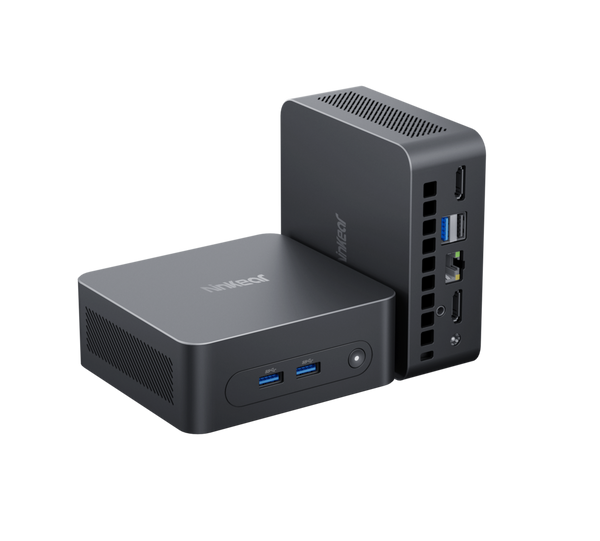Ninkear N10 Mini PC, Intel N100 4 Cores Max 3.4GHz, 16GB RAM 512GB SSD, 2*HDMI 2.0 (4K@60Hz) Dual Display, 2.4/5GHz WiFi Bluetooth 5.0,