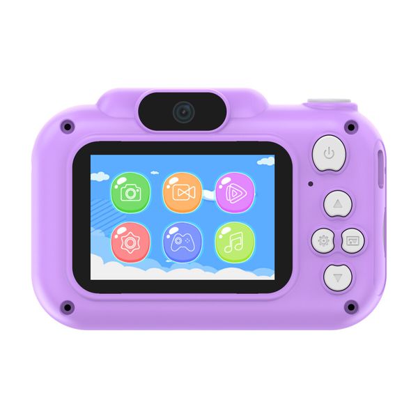 Kids Selfie Camera,Christmas Birthday Gifts for Kids,1080P HD Digital Video Cameras, with 32GB SD Card (Purple)