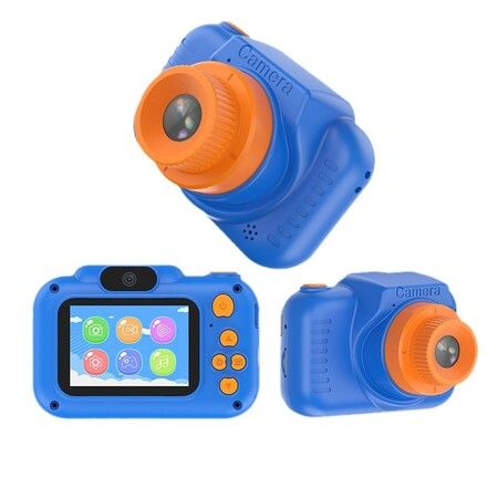 Kids Selfie Camera,Christmas Birthday Gifts for Kids,1080P HD Digital Video Cameras, with 32GB SD Card (Blue)