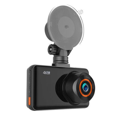 4K Dash Cam for Cars Front and Rear Dual Lens Auto Dashcam Time-lapse Video Built-in Wifi Support 24H Parking Monitor Loop Recording