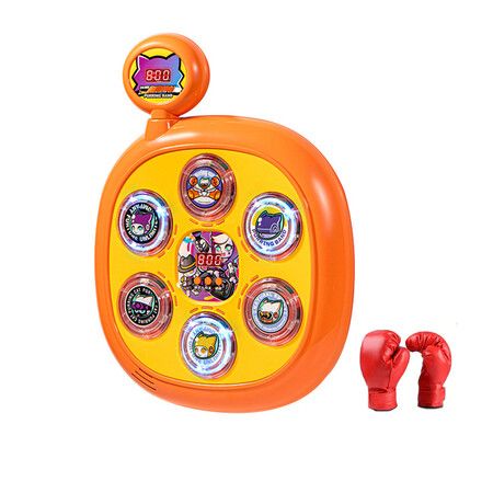 Kids Music Boxing Machine Set, Punching Machine with Sounds and Lights, Great Christmas Birthday Gift for Boys and Girls Age 5 Up