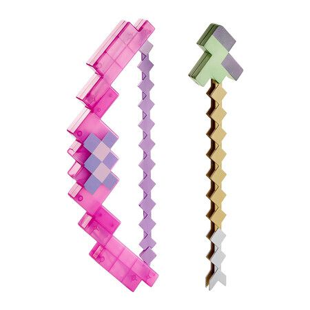 Minecraft Enchanted Bow and Arrow with Potion Tip