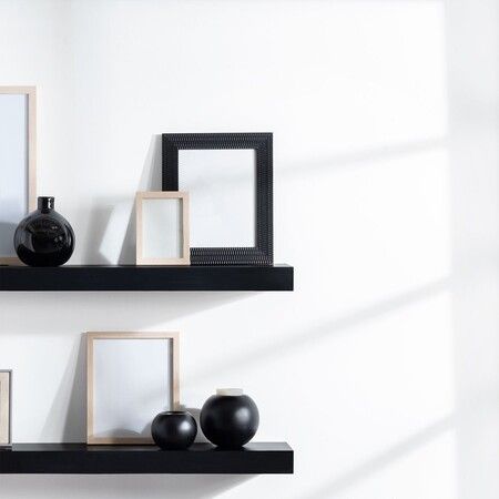 EKKIO Floating Shelf Set of 3 Black