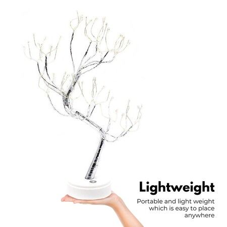 Gominimo Bonsai Fairy LED Lighted Tree Table Desk Lamp Warm White