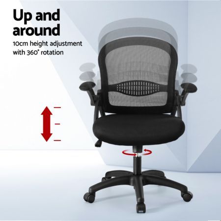 Artiss Mesh Office Chair Computer Gaming Desk Chairs Work Study Mid Back