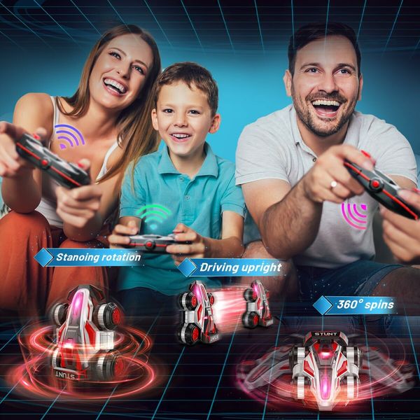 High Speed Drift RC Stunt Deformation Car,360 Degree Rotating Transforming RC Car,Birthday Gift for Boys and Girls Aged 3+