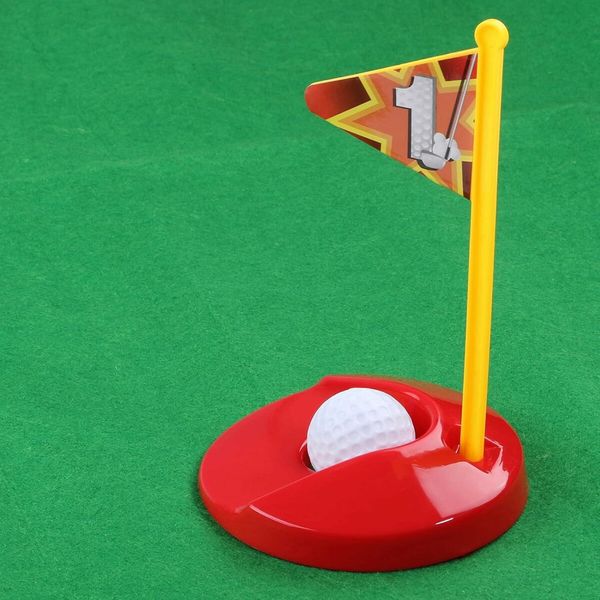 Toilet Golf Game,Practice Mini Golf in Any Restroom Bathroom,Funny White Elephant Gag Gifts for Golfer,Useful White Elephant Gift Ideas,Golf Gifts