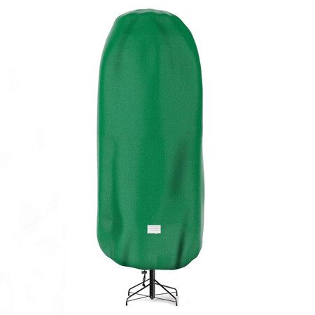 9FT Christmas Tree Storage Cover, Tear Resistant Adjustable 9 FT Christmas Tree Storage Bag for Artificial Tree Standing, Green