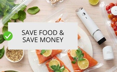 Vacuum Sealer, vacuum sealer for food, handheld vacuum sealer, compact vacuum sealer Vacuum Sealer 30 Bags