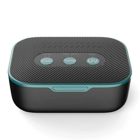 Hearing Aids Dryer Dehumidifier Led Uv Drying Case Timing and 2 Temperature Mode Type C Power Hearing Aid Maintenance Care Accessory