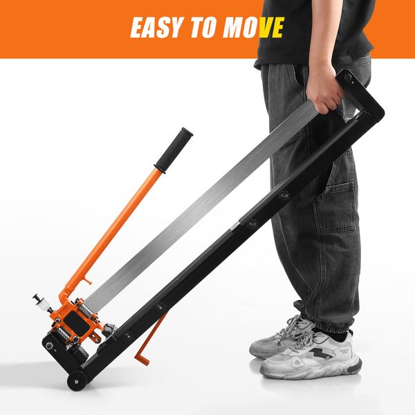 Manual Tile Cutter Tool Porcelain Ceramic Hand Cutting Machine Slicer Equipment with All Steel Frame Alloy Cutter Wheel Infrared Guide
