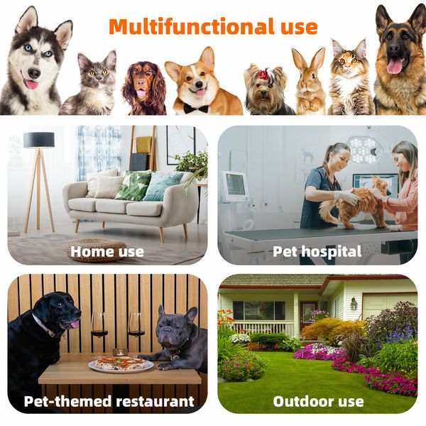 Dog Pet Crate Kennel Cat Cage Puppy Pen Bunny Enclosure Indoor Portable Metal Wire with Sliding Double Door Removable Tray Detachable Top