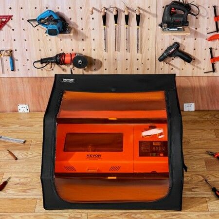 Laser Engraver Enclosure 800 x 800 x 500 mm Fireproof Protective Cover