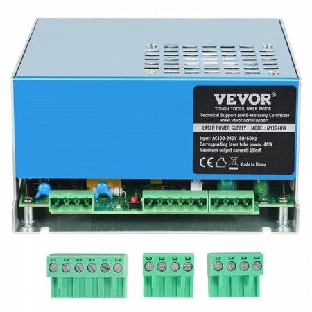 CO2 Laser Power Supply for 40W Laser Tube Laser Engravers and Cutters
