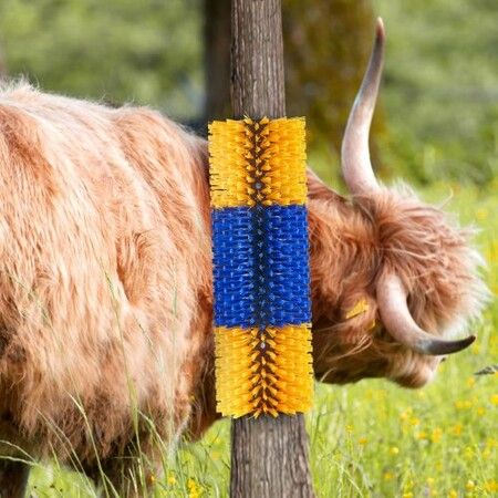 Livestock Scratching Brush 3Pcs Itch Relief Horse Scratcher Brush 17.1 in