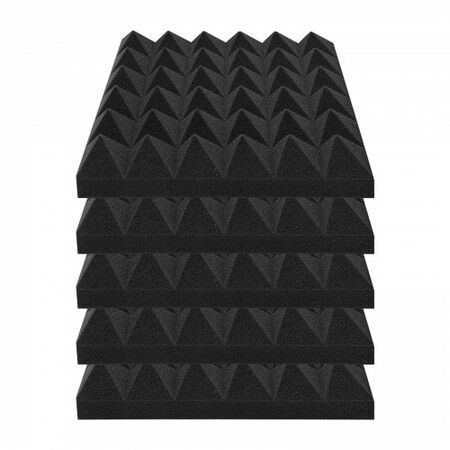 Acoustic Foam Panels 24 Pack 12 x 12 x 2 in for Studio Wall and Ceiling