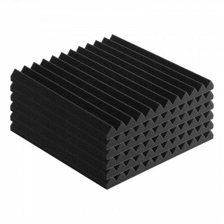 Acoustic Foam Panels 52 Pack 12 x 12 x 1 in for Studio Wall and Ceiling
