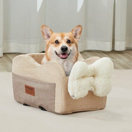 Center Console Dog Car Seat Dog Booster Car Seat for Small Dog 3.6 kg