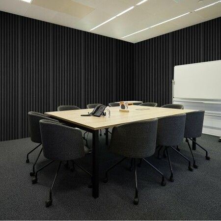 Acoustic Foam Panels 48 Pack 12 x 12 x 1 in Adhesive for Wall Ceiling