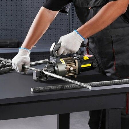 1000W Electric Hydraulic Rebar Cutter Cutting up to 5/8 Inch 4-16mm #5