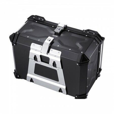 65L Motorcycle Top Case Universal Motorbike Tail Box with Leather Lining