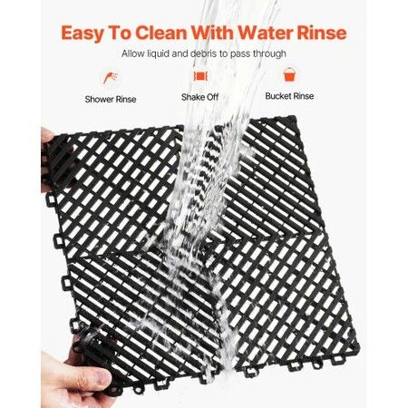 Interlocking Drainage Mat Modular Floor Tile 31 x 31 cm Drainage Cushion