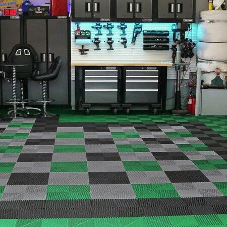 Interlocking Drainage Mat Modular Floor Tile 31 x 31 cm Drainage Cushion