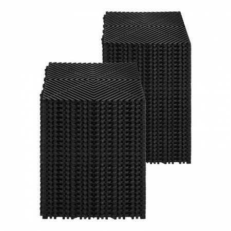 Interlocking Drainage Mat Modular Floor Tile 31 x 31 cm Drainage Cushion