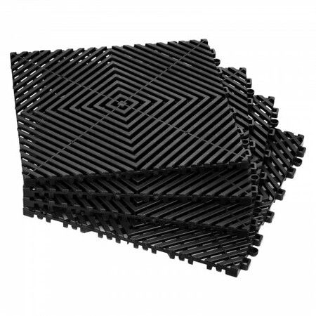 Interlocking Drainage Mat Modular Floor Tile 31 x 31 cm Drainage Cushion