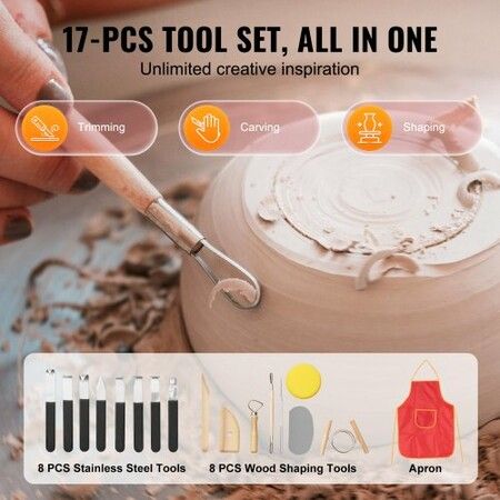 Pottery Wheel 10 inch Pottery Forming Machine 350W Electric Wheel for Pottery with Foot Pedal and LCD Touch Screen Direct Drive Ceramic Wheel