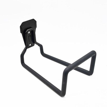 Hose Holder Wall Mount, Metal Garden Hose Holder - Heavy Duty Water Hose Holder, Hose Reel Holds Up to 150Ft, Durable Hooks for Garage Outside