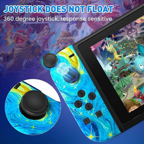 Replacement Controller for Switch,Replacement Switch Controller with Wake-up/Screenshot,Compatible with Switch/Lite/OLED