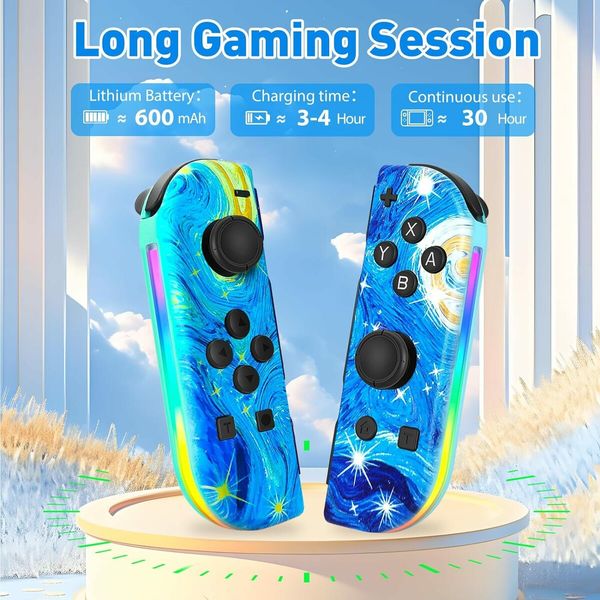 Replacement Controller for Switch,Replacement Switch Controller with Wake-up/Screenshot,Compatible with Switch/Lite/OLED