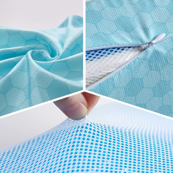 68x40cm Cooling Gel Pillow Memory Foam Summer Chill  Orthopedic Memory Foam Pillow for Side Back  Sleeper