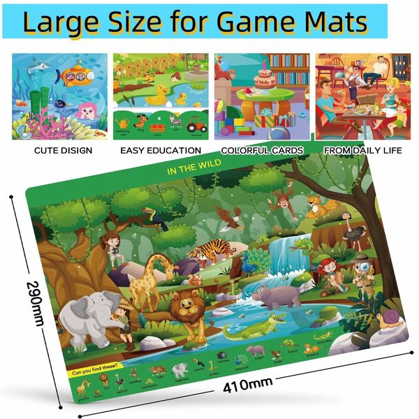 Preschool Learning Activities Search and Find Books,Travel Game for Road Trip Car Airplane,Busy Book Activity Books Birthday Gifts for Kids Ages 3+
