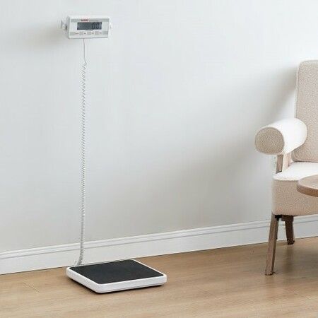 Portable Medical Scale Digital Physician Weight Scale Anti-Slip Mat 400LBS