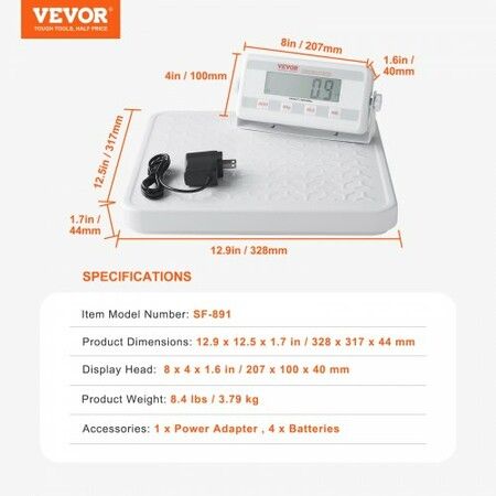 Portable Medical Scale Professional Digital Physician Weight Scale 440LBS