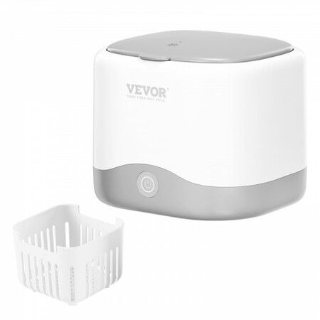 Ultrasonic Cleaner for Dentures 200ML Retainer Cleaner Machine with UV