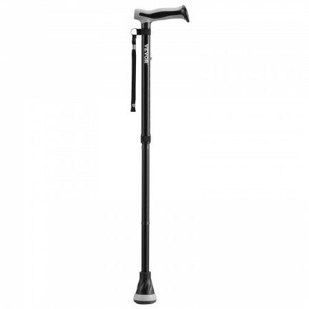 Walking Cane for Man Woman Folding Walking Stick 8-Level Adjustable Height