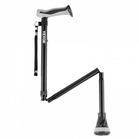 Walking Cane for Man Woman Folding Walking Stick 8-Level Adjustable Height